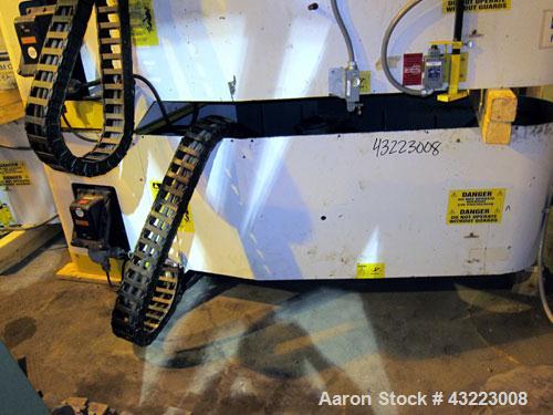 Used Schold Concentric Triple Shaft Tri-axial Disperser, 304 Stainless Steel. (1) High speed shear blade, driven by a 40 hp, 3/60/230/460 volt, 1800 rpm XP motor, speed range 0-1750 rpm, (1) Intermed...