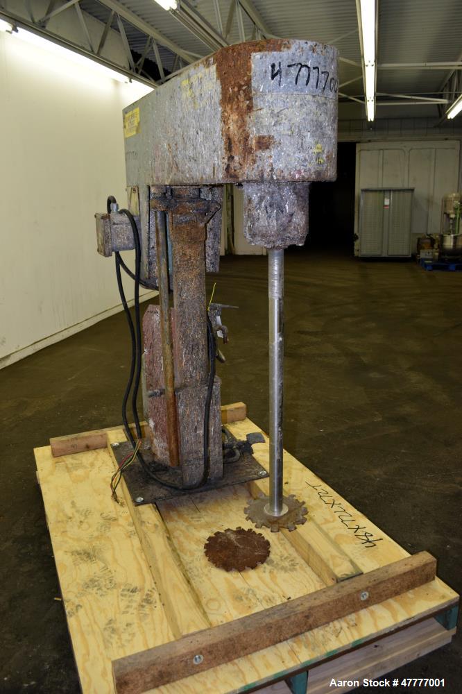 Used Schold Variable High Speed Disperser, Model VHS 300.