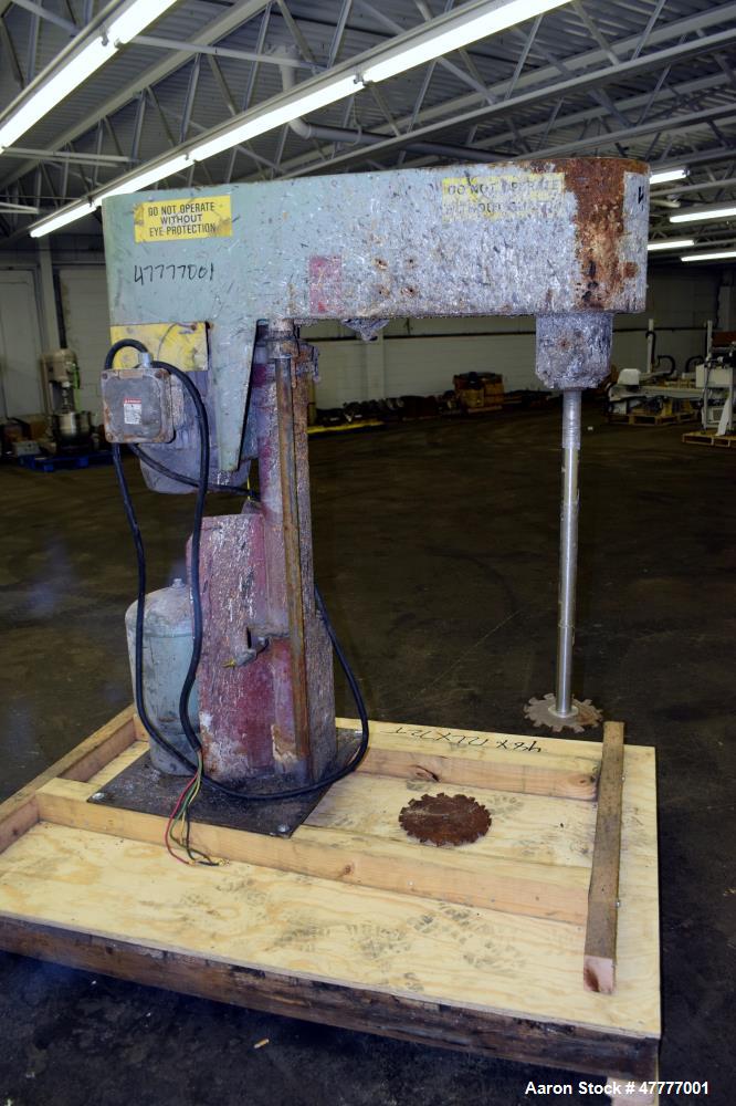 Used Schold Variable High Speed Disperser, Model VHS 300.