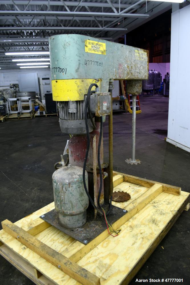 Used Schold Variable High Speed Disperser, Model VHS 300.