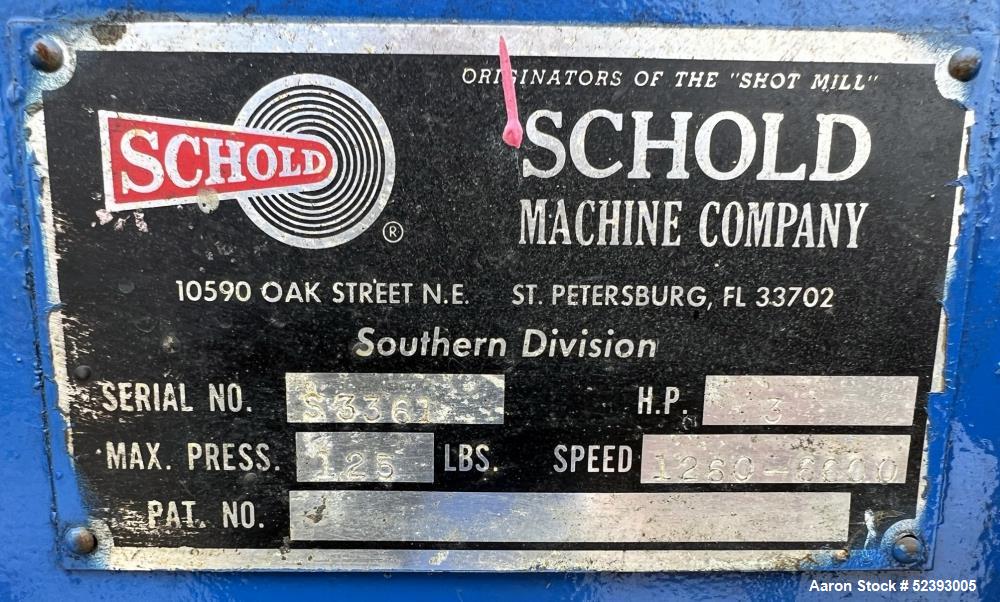 Schold VHS 200 Variable Hi-Speed Disperser