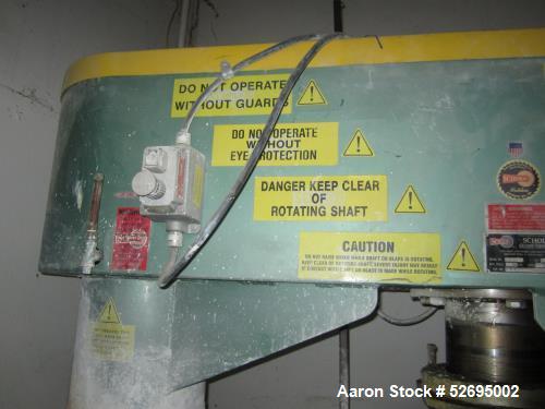 Used Schold Co-Axial Single Motor Variable Speed Disperser