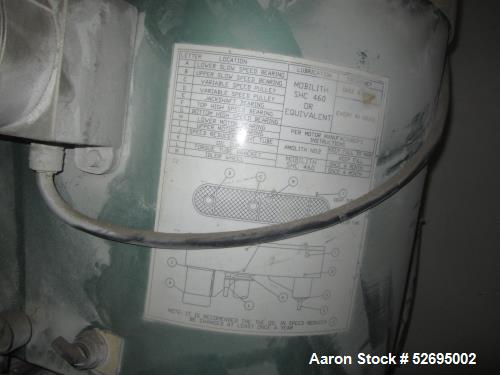 Used Schold Co-Axial Single Motor Variable Speed Disperser