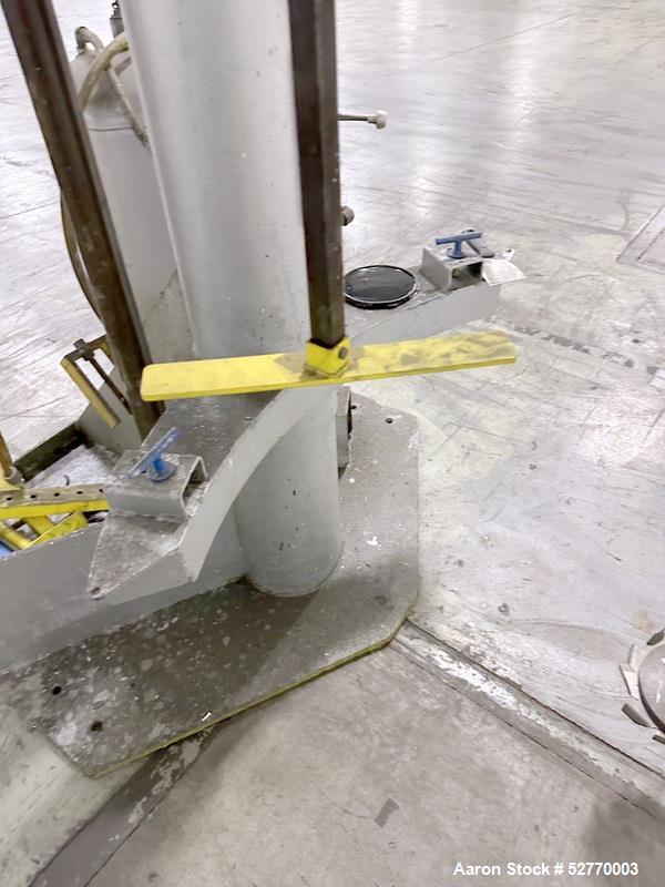 Used- Schold Disperser Mixer. Maximum pressure 150 lbs. Speed 400 - 2000 rpm. Schold high pumper, high speed blade. Driven b...