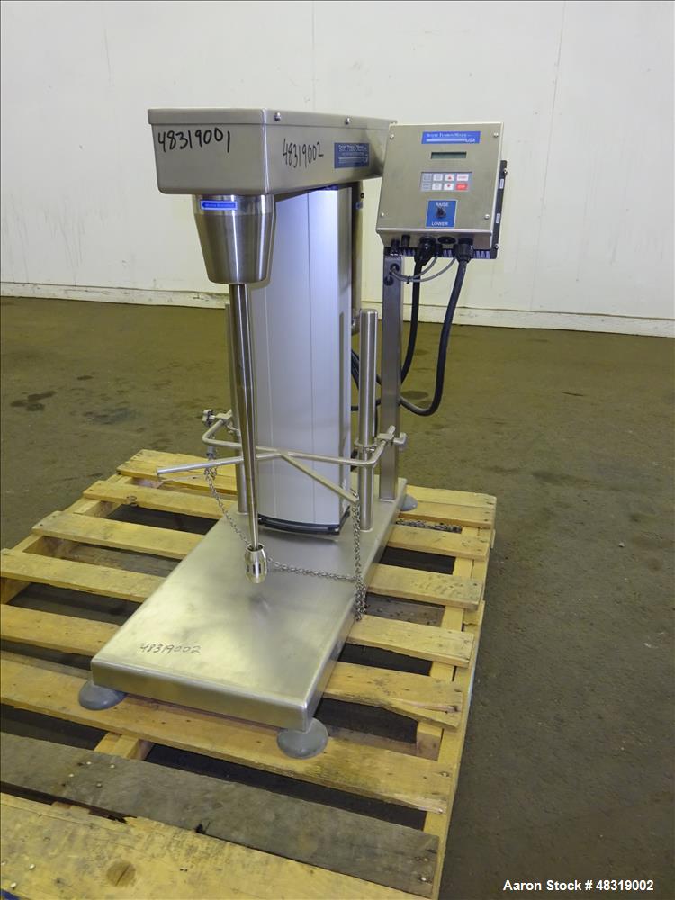 Used Scott Turbon Laboratory Mixer, Model LA-1-1.3.1.125, 304 Stainless Steel.