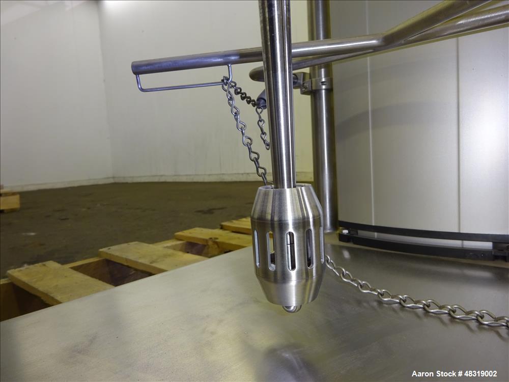 Used Scott Turbon Laboratory Mixer, Model LA-1-1.3.1.125, 304 Stainless Steel.