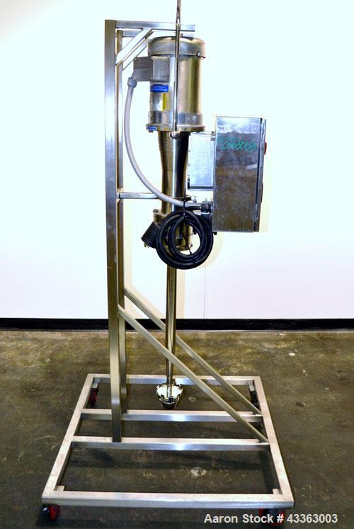 Used Scott Turbon Top Mounted Mixer, Model TMS3B7.5