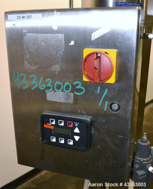 Used Scott Turbon Top Mounted Mixer, Model TMS3B7.5