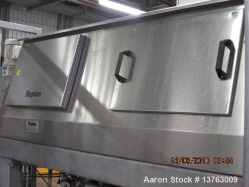 Used Stephan TC 300 Universal Mixer/Cooker, stainless steel construction, drum size 79 gallons (300 liters), batch size 26-58 gallons (100-220 liters).  Maximum temperature 203 deg F (95 deg C), with...