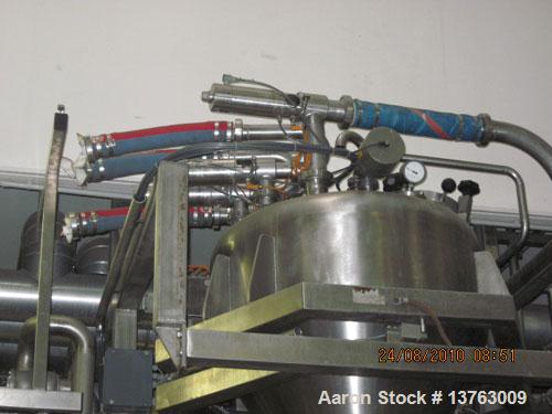 Used Stephan TC 300 Universal Mixer/Cooker, stainless steel construction, drum size 79 gallons (300 liters), batch size 26-58 gallons (100-220 liters).  Maximum temperature 203 deg F (95 deg C), with...