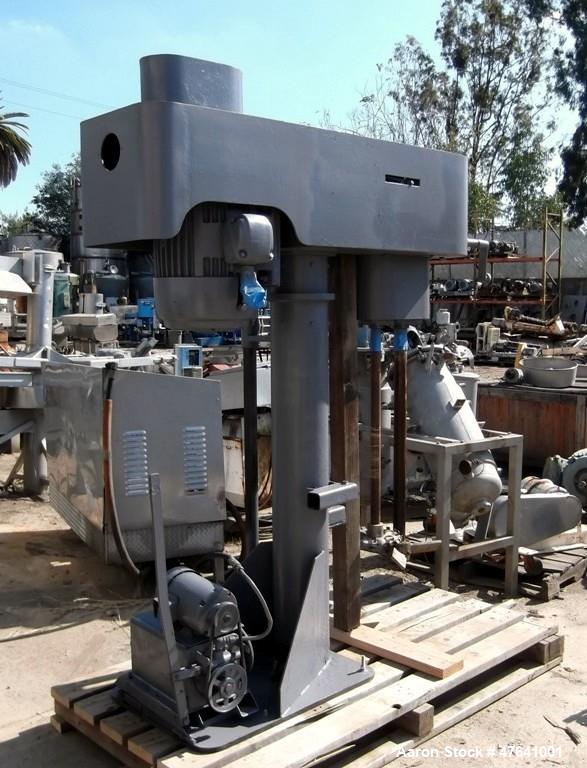 Used Disperser Twin Shaft Mixer