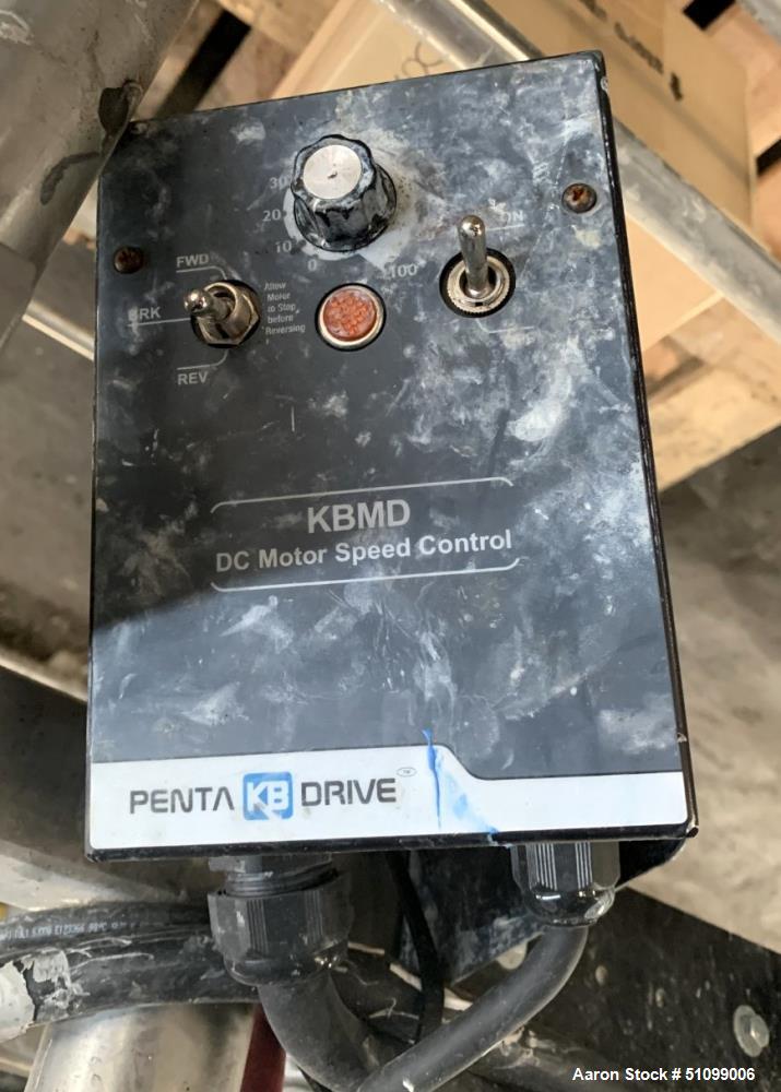 Used 25 Gallon Stainless Steel Mix Tank