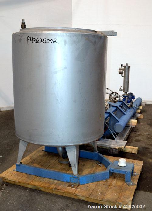 Used Van Wyk Systems Stand Frame Homo Mixer, Model VV-15-PZ-1/1000-NR.2