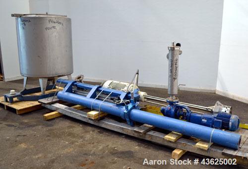 Used Van Wyk Systems Stand Frame Homo Mixer, Model VV-15-PZ-1/1000-NR.2