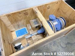 Used- IKA Works Ultra-Turrax UTC Disperser Mixer, Model UTC 80 KT. Capable of processing media with a visocity of up to 5000...