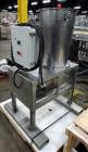 Used Fabricated Stainless Steel Mixing System, Approximately 25 gallons, Stainless Steel. 17-1/2
