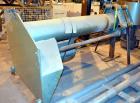 Used Schold High Shear Vertical Mixer, S/N 751594, 100 HP, 150 lbs. Max. Pressure, Speed 355 - 980, Pneumatic Elevation.  Includes 65 in. Dia. x 70 in. Deep Stainless Steel Vertical Mixing Tank, 15 i...