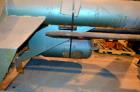 Used Schold High Shear Vertical Mixer, S/N 751594, 100 HP, 150 lbs. Max. Pressure, Speed 355 - 980, Pneumatic Elevation.  Includes 65 in. Dia. x 70 in. Deep Stainless Steel Vertical Mixing Tank, 15 i...