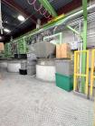 Used Shar Systems 4 Tank Batching System. (1) 1000 gallon stainless steel jacketed tank with 150 hp disperser with 22