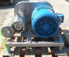Used Admix Boston Shear Pump, Model BSM37-3-P, 316 Stainless Steel. Approximately 15 to 50 gallons per minute capacity, tip speed 115 feet per second. Approximate 4-1/4 diameter stator, 3 rotor. 2-1/...