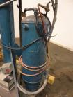 Used Bowers Disperser. 2-1/2” Diameter approximate 53” long 316 stainless steel shaft with a 304 stainless steel 18'' diameter saw tooth blade. Air/oil lift, adjustable tank holder. Driven by a 50hp,...