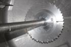 Used Cowles Tank Mounted Dissolver, Model 20 DX. Approximate 2-1/4