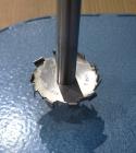 Used Dantco Benchtop Disperser – 1 HP, High-Speed, Hydraulic Lift, Stand Mounted