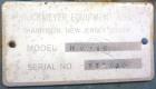 Used Hockmeyer Disperser, model HV15