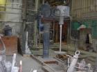 USED: Hockmeyer model HVR-60 disperser. 60 hp, manual variable speed, air/oil, stainless steel shaft. Throat dimension 46