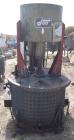 Used Jaygo Disperser, Model D4. Driven by a  20 hp, 3/60/230/460 volt, 1755 rpm XP motor. Includes (5) approximately 80 gallon stainless steel jacketed mixing tanks.
