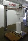 Used Kady Top Entry Dispersion Mill, Model 25T, 316 Stainless Steel.