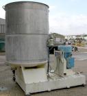 USED: Kinectic Dispersion Corp Kady Mill, model 800B, 304 stainless steel. 800 gallon working batch capacity, 650 gallons per minute continuous capacity. 60
