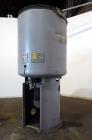 Used J.H. Day Daymax Disperser, 550 Gallon Working Capacity (660 Total), 304 Stainless Steel. Carbon steel vertical jacketed tank approximate 52