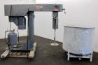 Used Myers Engineering Single Shaft Disperser, Model 800A-30. 2-1/4” diameter x 46” long 304 stainless steel shaft with a 14” diameter 304 stainless steel saw tooth blade. 360 Degree rotation. Will c...