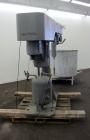 Used Myers Engineering Single Shaft Disperser, Model 800A-30. 2-1/4” diameter x 46” long 304 stainless steel shaft with a 14” diameter 304 stainless steel saw tooth blade. 360 Degree rotation. Will c...