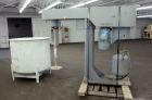 Used Myers Engineering Single Shaft Disperser, Model 800A-30. 2-1/4” diameter x 46” long 304 stainless steel shaft with a 14” diameter 304 stainless steel saw tooth blade. 360 Degree rotation. Will c...