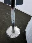 Used Myers Engineering Single Shaft Disperser, Model 800A-30. 2-1/4” diameter x 46” long 304 stainless steel shaft with a 14” diameter 304 stainless steel saw tooth blade. 360 Degree rotation. Will c...