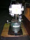 USED: Meyers dual shaft vacuum disperser, model L550A-3-3, stainless steel. (1) Anchor agitator with side wall scrape, driven by a 3 hp, 3/60/230/460 volt XP variable speed motor. (1) High speed disp...