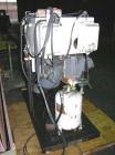 USED: Meyers dual shaft vacuum disperser, model L550A-3-3, stainless steel. (1) Anchor agitator with side wall scrape, driven by a 3 hp, 3/60/230/460 volt XP variable speed motor. (1) High speed disp...