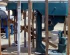 Used Meyers Twin Shaft Disperser. (2) 2’’ Diameter stainless steel shafts, mixing speed 0-3500 rpm, each with a 10’’ diameter blade. Driven by a 30hp, 3/60/230/460 volt, 1750 rpm XP motor. Manual spe...