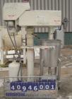 Used Morehouse Cowles Dual Shaft Disperser, Model 3/5HP, 304 stainless steel. (1) 1 1/4