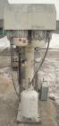 Used Morehouse Cowles Dual Shaft Disperser, Model 3/5HP, 304 stainless steel. (1) 1 1/4