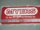 Used Meyers Heavy Duty Slow Speed Disperser, Model 500-A-25