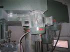 0Used-Myers 550/500A Tri-Shaft Mixer.  Includes (2) 160 gallon jacketed stainless steel tanks; hydraulic ram press for dispensing; 15 hp, 7.5 hp, 25 hp motors.  Unit has a hood and can operate in a v...