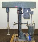 Used- Myers Single Shaft High Speed Disperser, Model 775-10. 304 Stainless steel shaft approximately 1-3/4