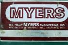 Used Myers Single Shaft High Speed Disperser, Model 775-10. 304 Stainless steel shaft approximately 1-3/4