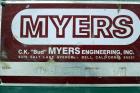 Used- Myers Single Shaft High Speed Disperser, Model 775-10. 304 Stainless steel shaft approximately 1-3/4