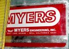 Used Myers Heavy Duty Disperser, Model 800E-100-50. 3-1/2