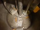 Used: Stainless Steel Myers triple shaft mixer, model L550-500A