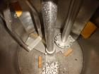 Used: Stainless Steel Myers triple shaft mixer, model L550-500A